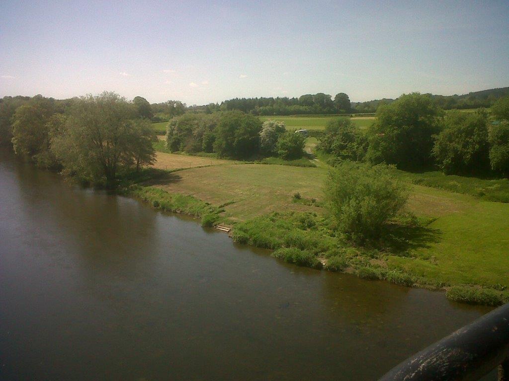 Hay on Wye River